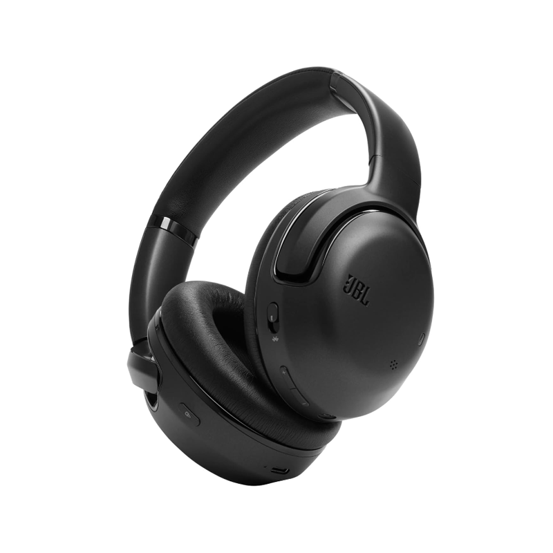 JBL Tour One M2 Wireless Over-Ear Noise Cancelling Headphones, ANC + Smart Ambient, 4-Mic, Legendary Pro Sound, Immersive Spatial Sound, Personi-Fi 2.0, Bluetooth 5.3 - Black, JBLTOURONEM2BLK